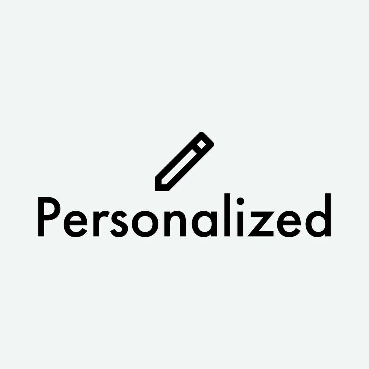 Free Personalization Characters