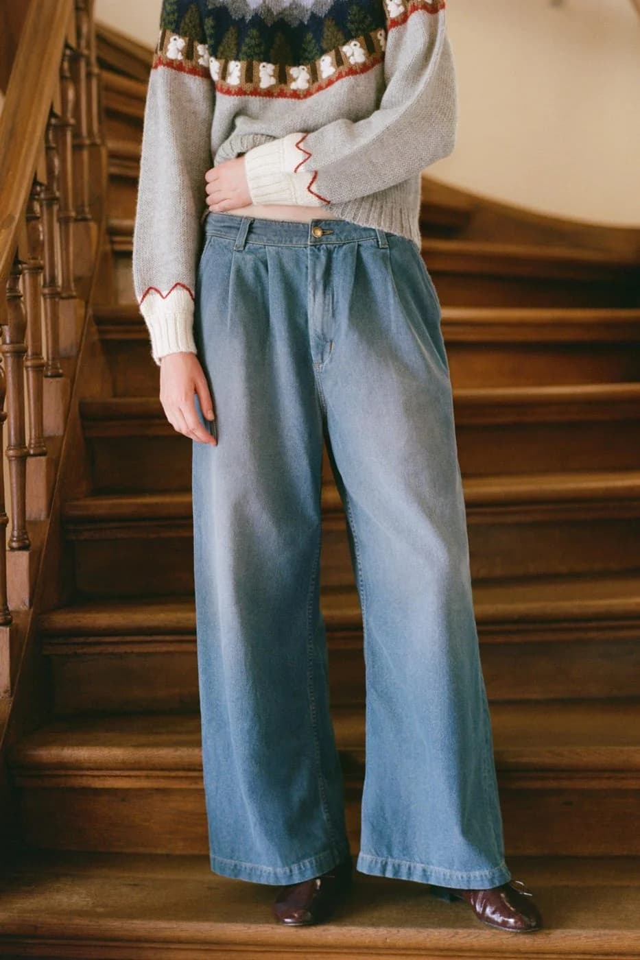 The Salma Pant | Denim
