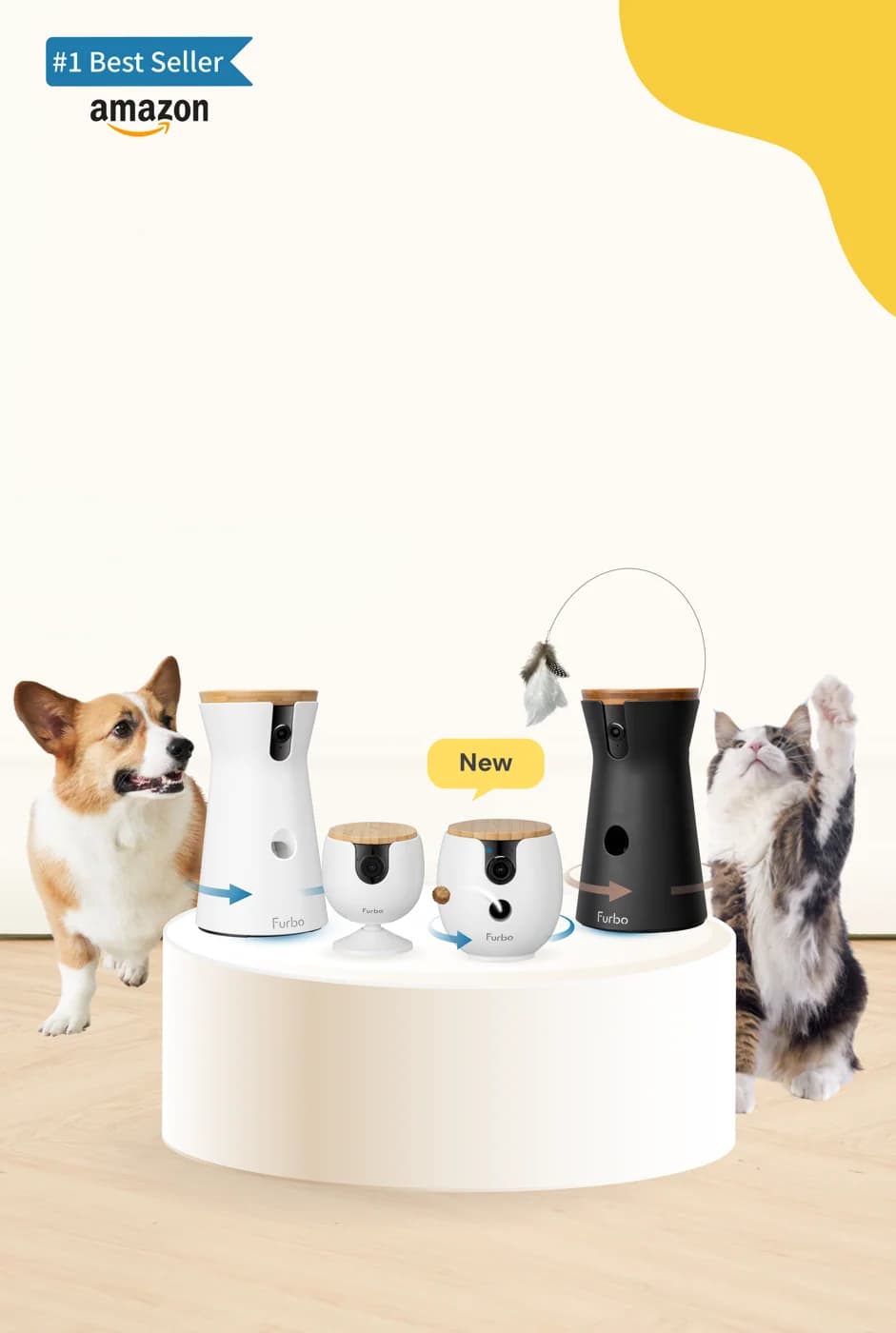 Furbo｜#1 Best-selling Interactive Pet Ca — image from homepage