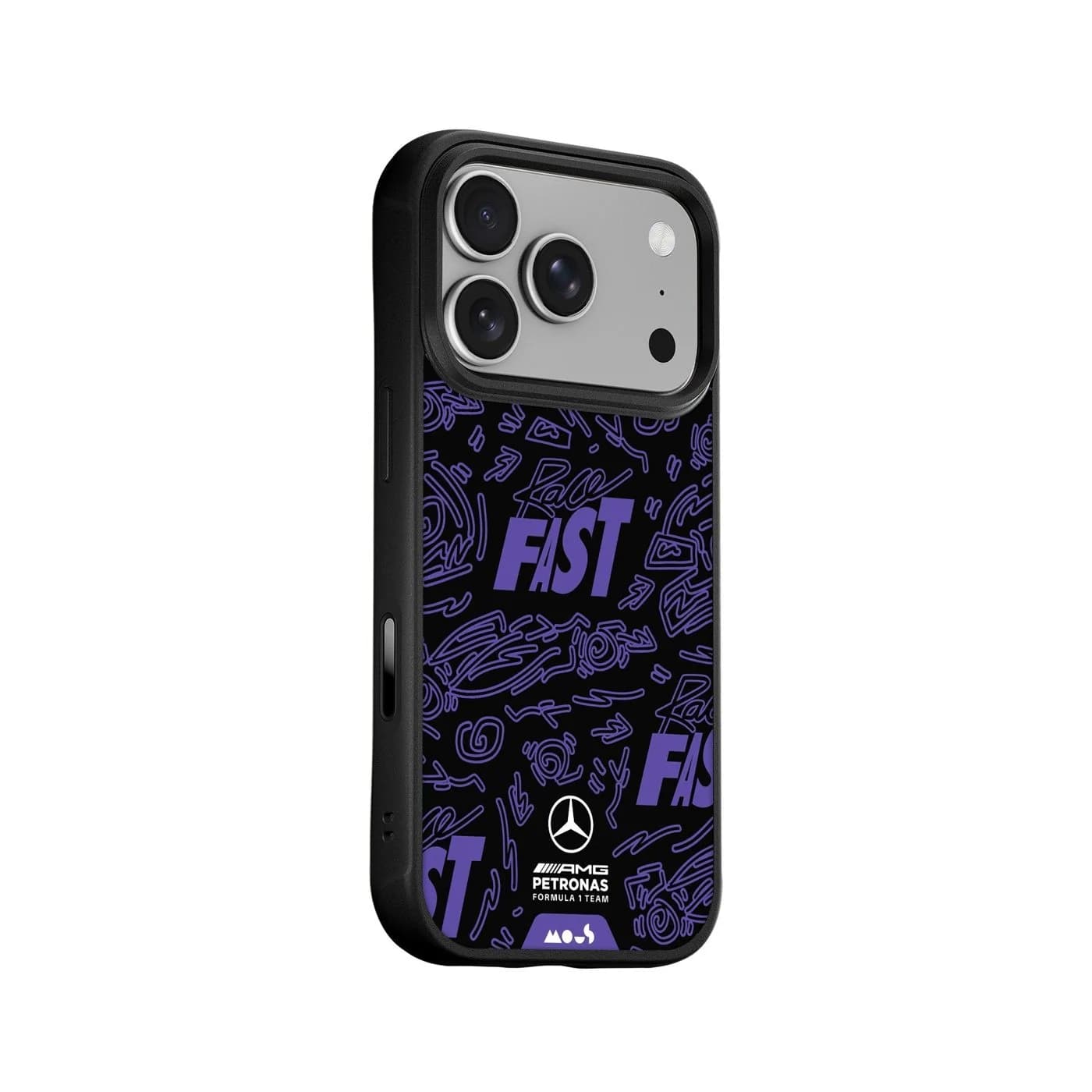 Race Day Violet Protective Phone Case - Mercedes-AMG PETRONAS F1 Team MagSafe