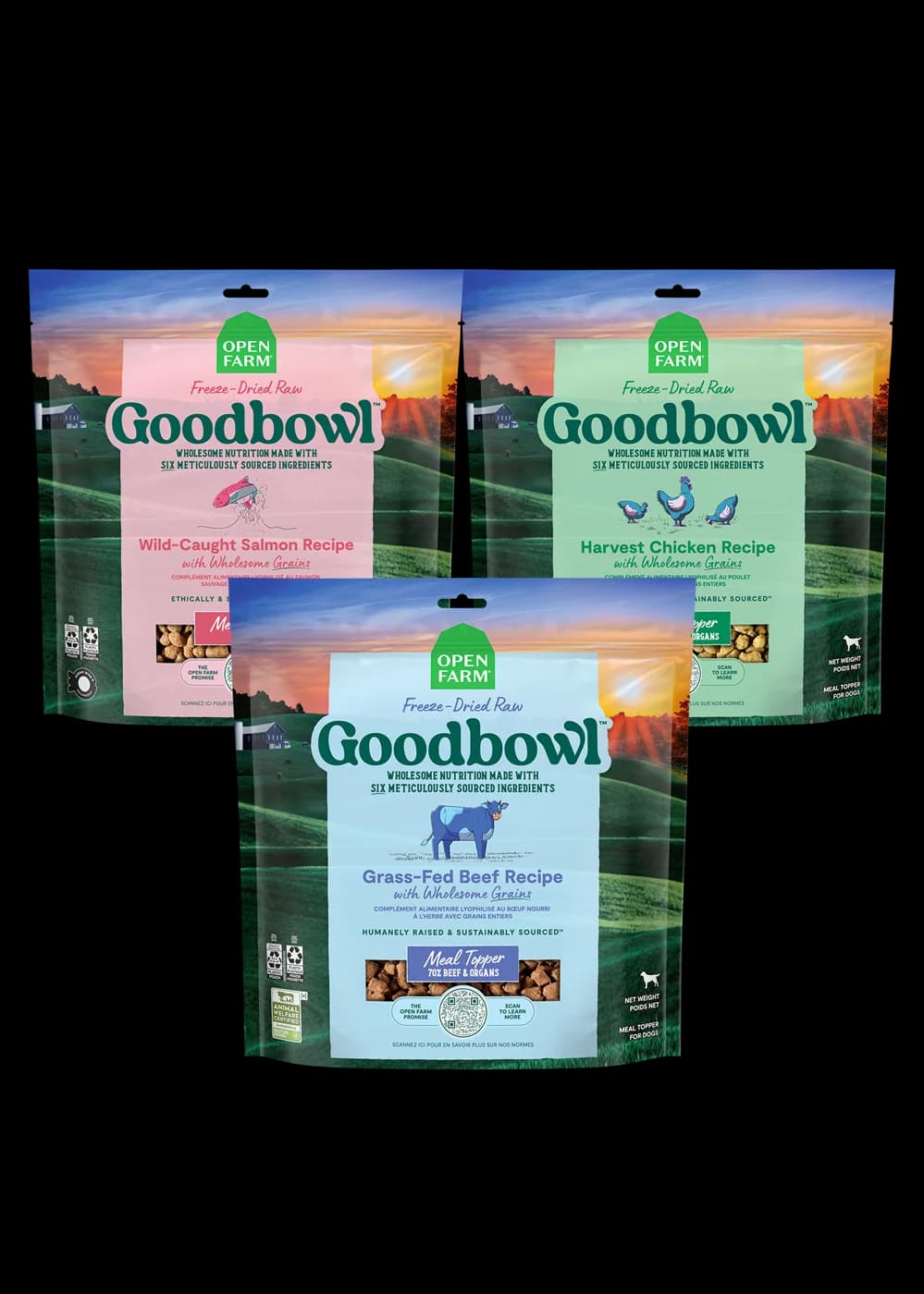Goodbowl™ Freeze Dried Raw Variety Pack for Dogs