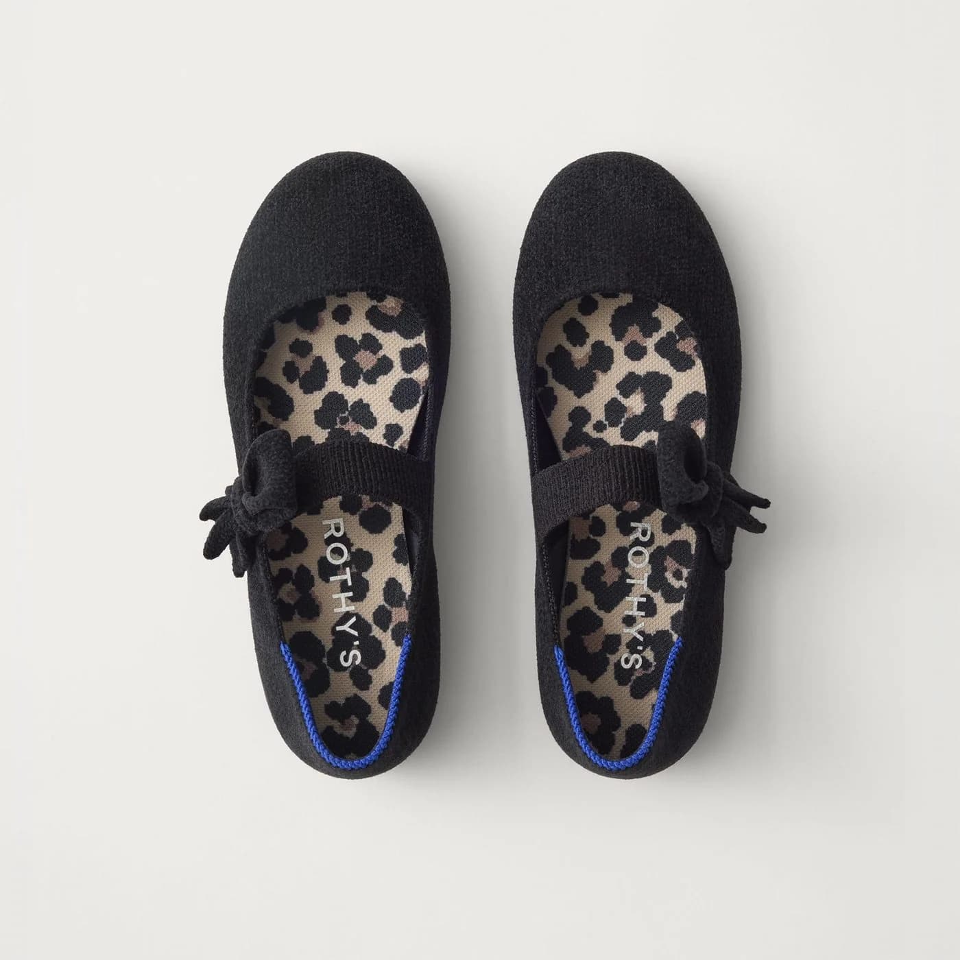The Kids Tux Bow Mary Jane - ReVelvet™ Black