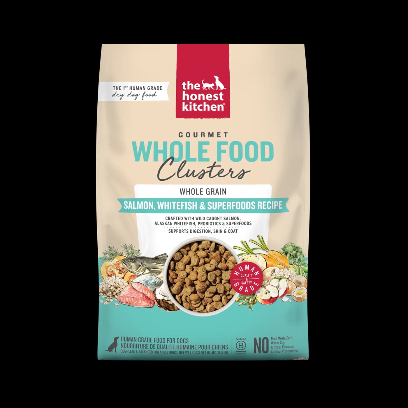 Whole Grain Salmon & Whitefish Whole Food Clusters